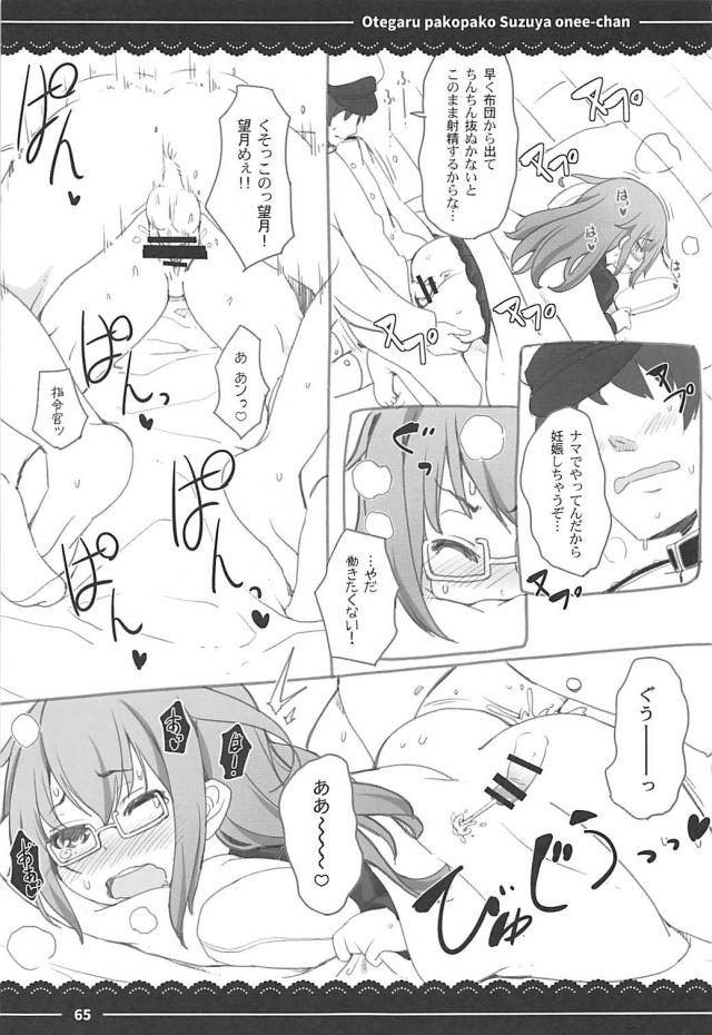 淫乱ビッチ鈴谷童貞筆下ろしほかよろず総集編 <> 063