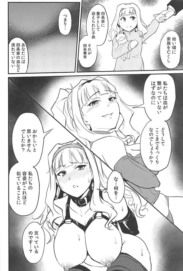 アイドル四条貴音脱糞アクメキメる！吊るし上げ浣腸アナル責めでスカトロイキ！ <> 021