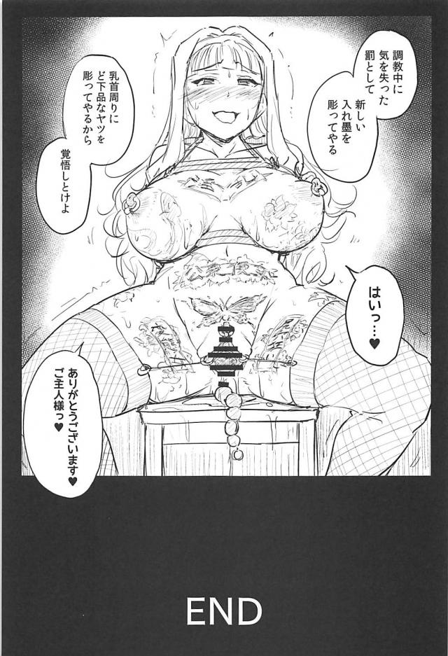 アイドル四条貴音脱糞アクメキメる！吊るし上げ浣腸アナル責めでスカトロイキ！ <> 032