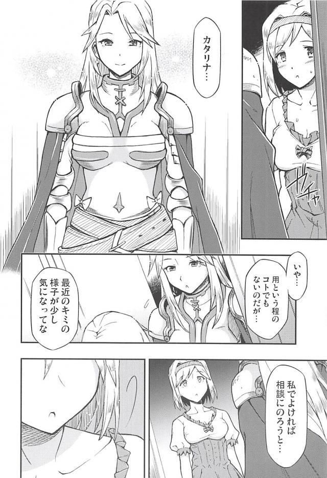 ヴィーラ攻めジータ受けで貝合わせ <> 005
