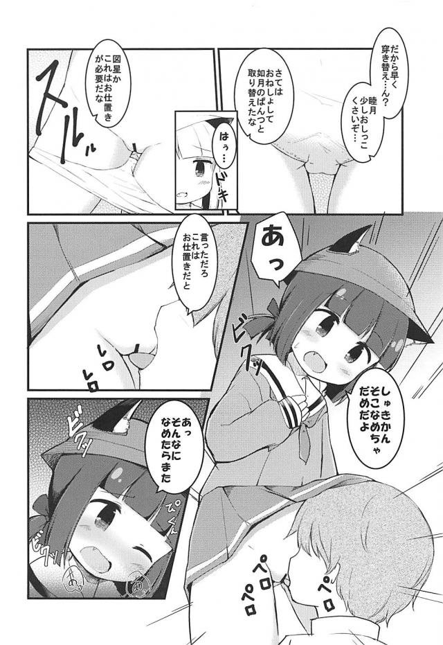 変態指揮官のパンツチェック <> 009