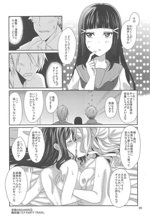 チャラ男(セフレ)とアイドルふたりが3Pセックス <> 031