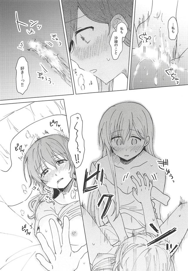 [女性向け]たえさあや和姦百合 <> 040