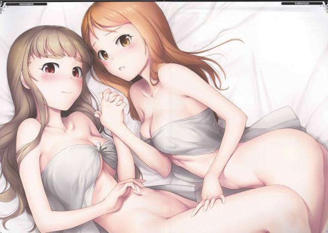 [微エロフルカラー]しまむーとしぶりんの下着 <> 011
