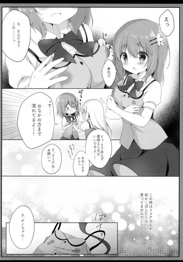 ココアのミルク出すの手伝う <> 004