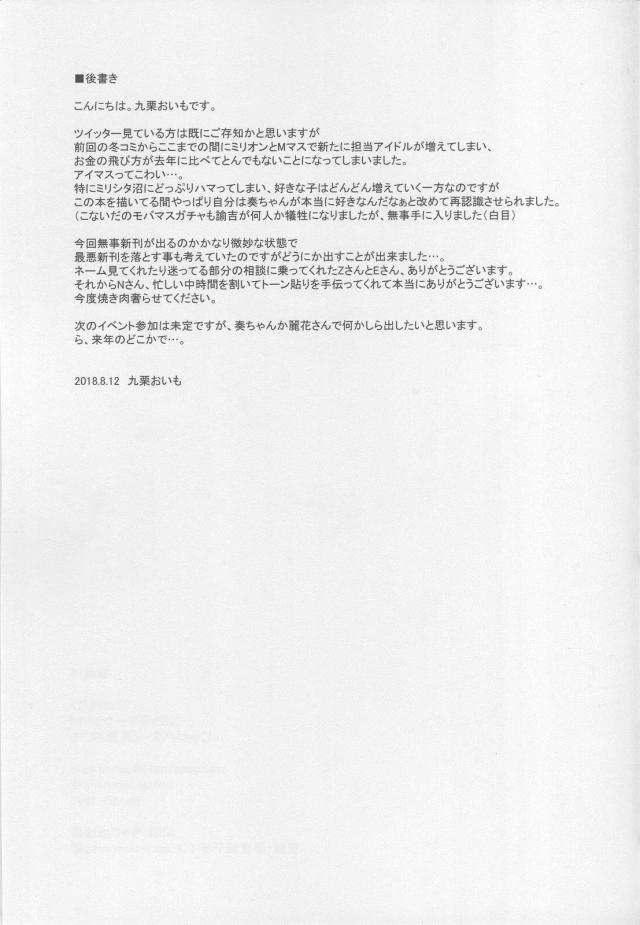 担当アイドルと1週間のお泊まりセックス <> 028