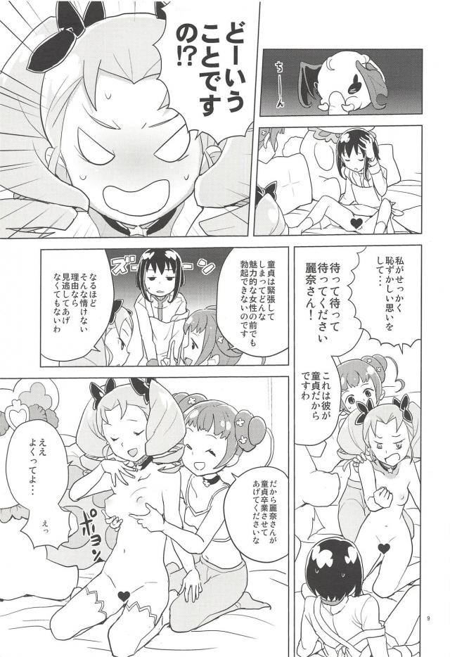 ありすと麗奈と童貞男の3Pカーセックス <> 008