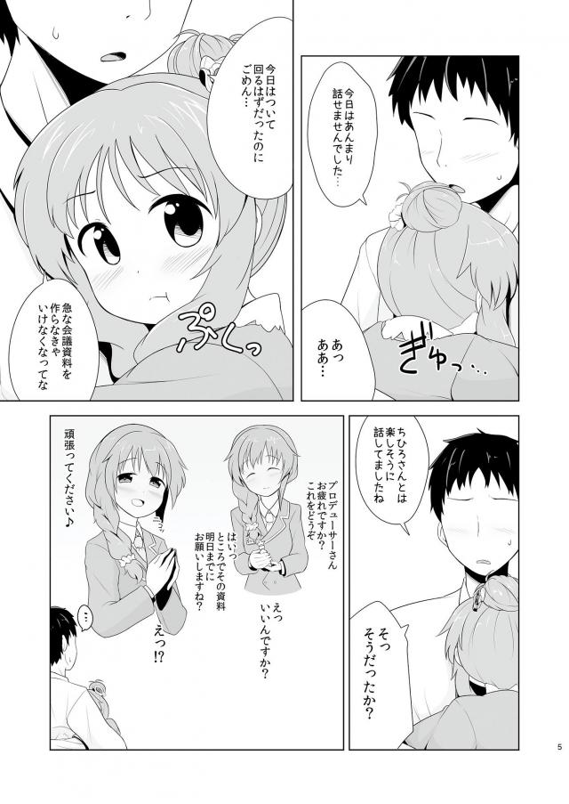 ふんわりアイドルとPが対面座位でだいしゅきセックス <> 004