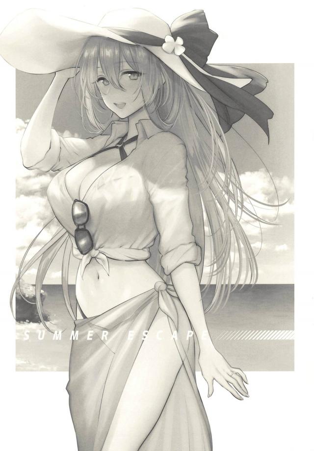 敬語な巨乳美女とビーチで青姦 <> 002