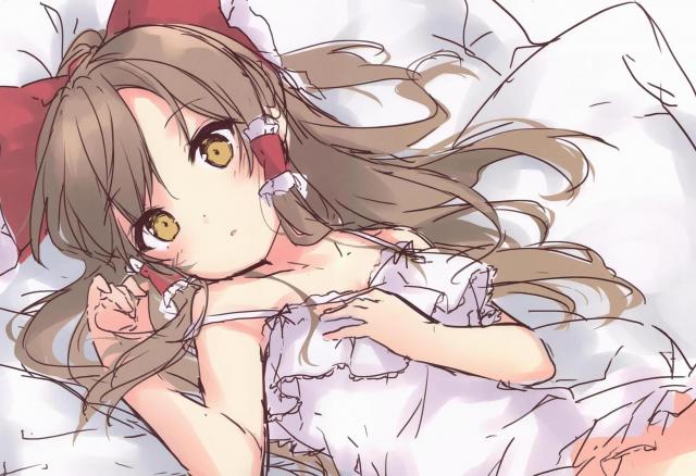 霊夢ほかふるからーラフスケッチ <> 003