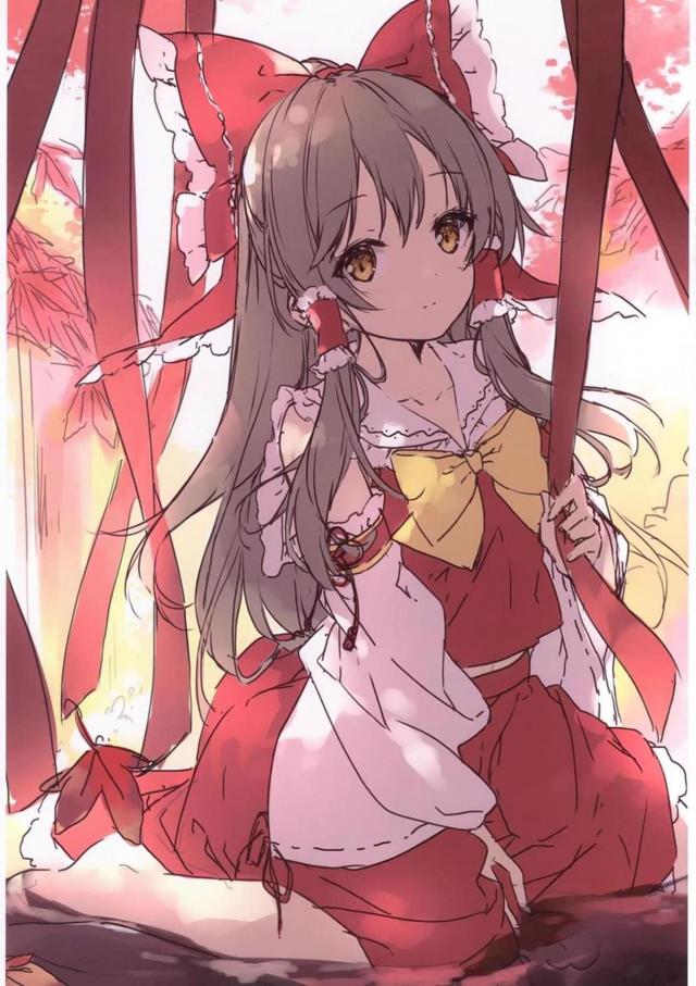 霊夢ほかふるからーラフスケッチ <> 005