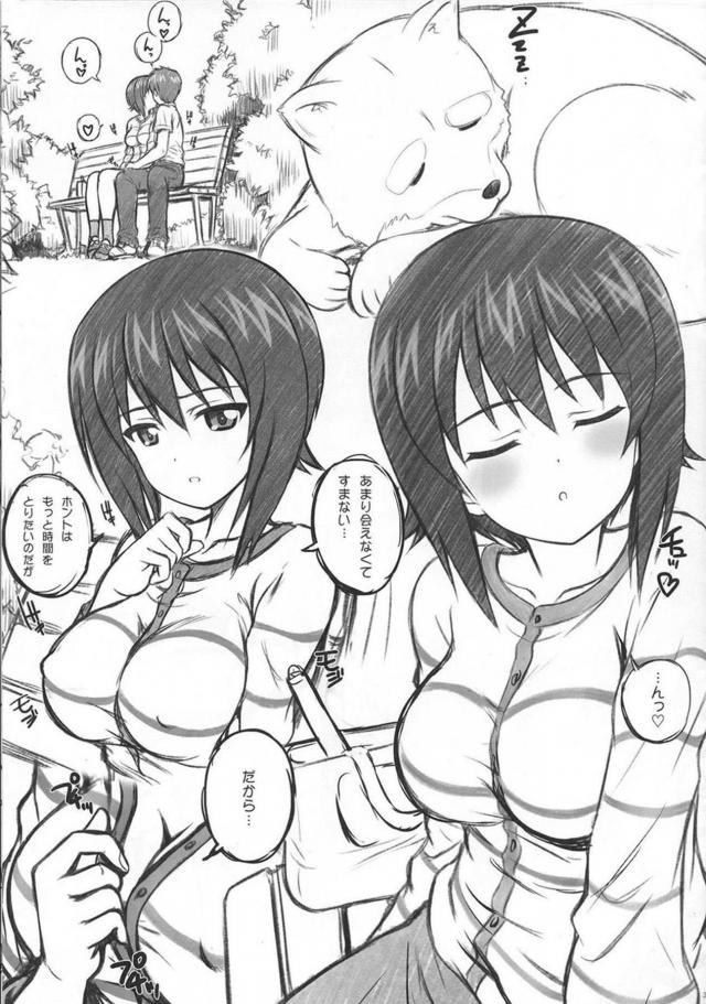 [C93会場限定]彼女のまほ姉とエロ下着青姦SEX <> 003