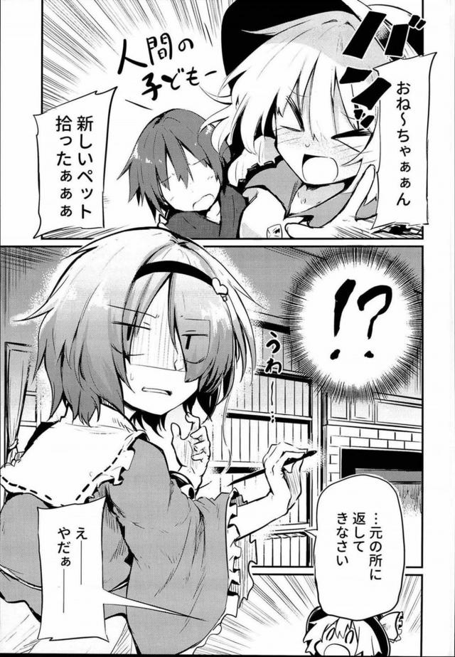 家出ショタ少年に中出しされちゃうさとりお姉ちゃん <> 003