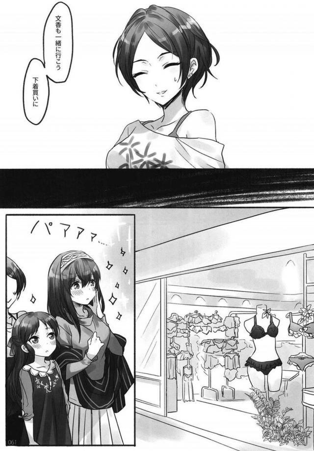 [前編]鷺沢文香と速水奏の百合総集本[200p超え] <> 062