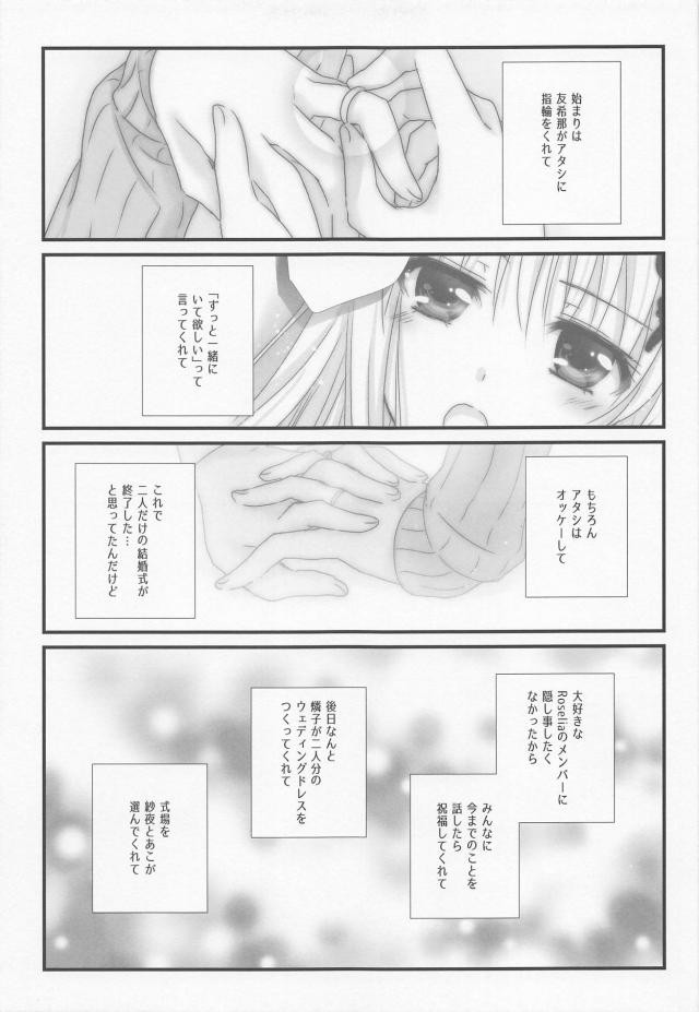 [女性向け]ゆきリサ結婚初夜百合エッチ <> 004