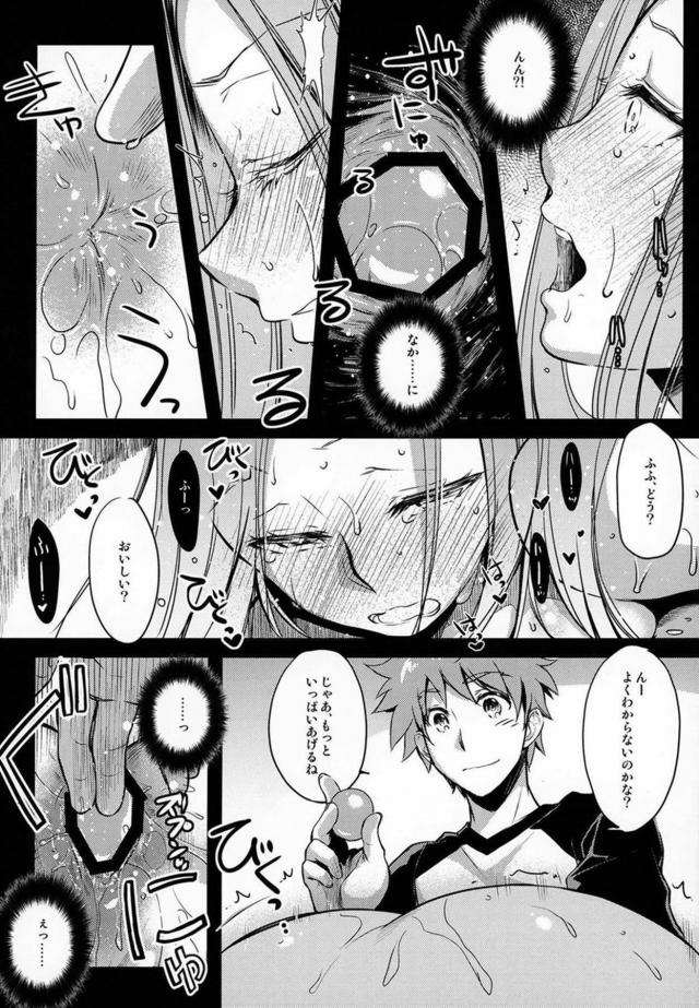 ライダーのアナルを鬼畜責め！ <> 009