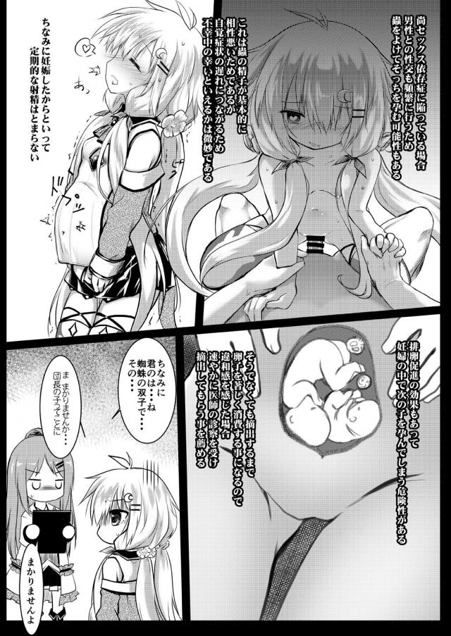 蟲姦三本立て！種付け・腹ポテ・出産 <> 011