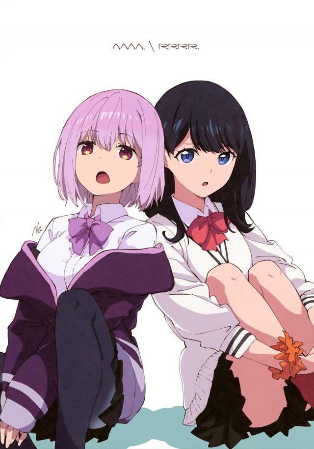 [微エロ]六花とアカネの巨乳が光る！フルカラーイラスト集 <> 003