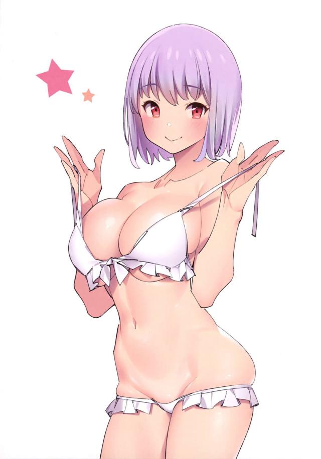 [微エロ]六花とアカネの巨乳が光る！フルカラーイラスト集 <> 005