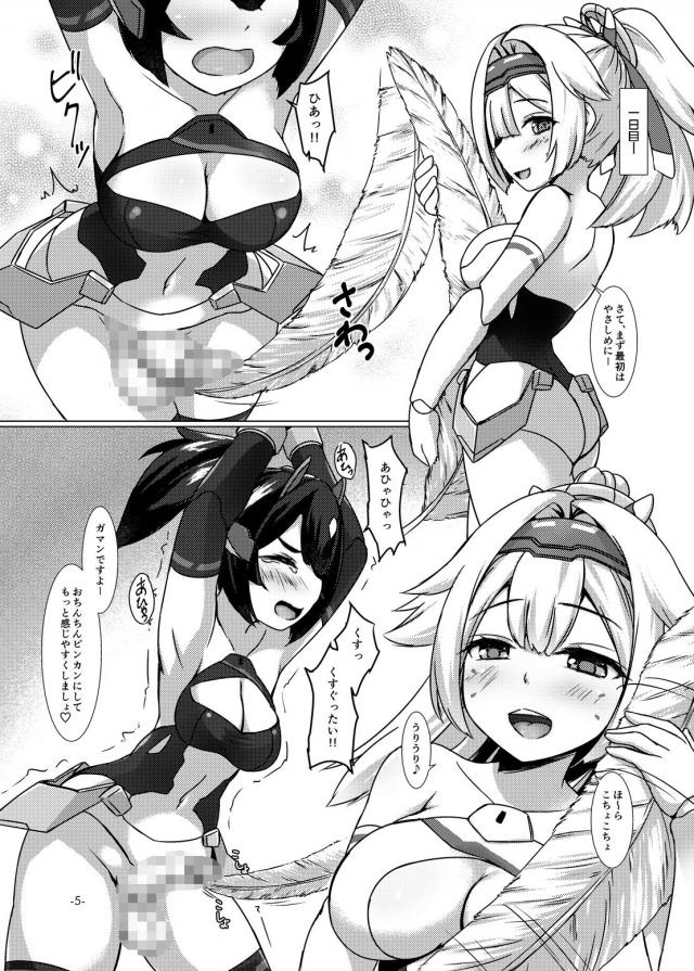 金玉肥大化！ふたなりチンポが壊れるまでレズ射精管理 <> 004