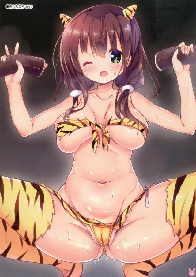 見えそうで見えない少し見えるごちうさフルカラーイラスト集 <> 015