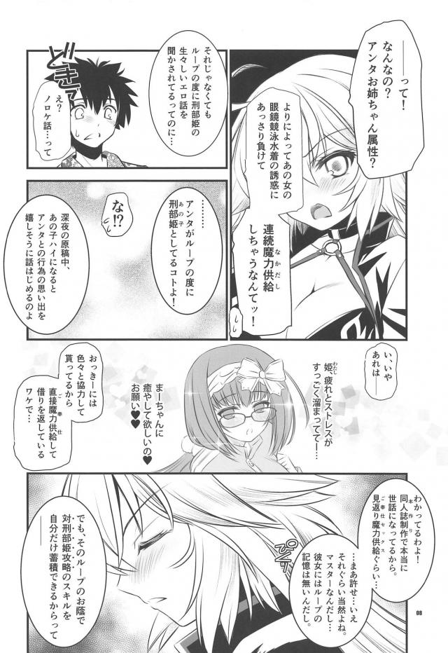媚薬ザーメンマスターと邪ンヌのツンデレセックス <> 007