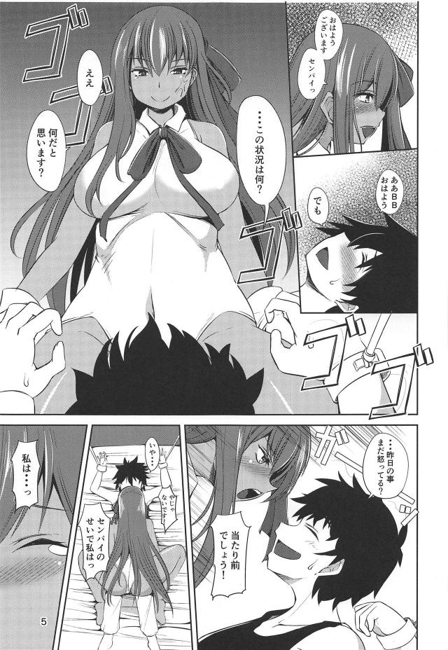 挿入なし！素股と手コキで水着BBちゃんに攻められる本 <> 004