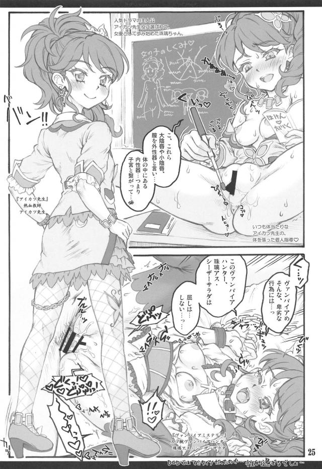 名門アイドル学園の生徒たちと自宅でハーレム5Pックス <> 024
