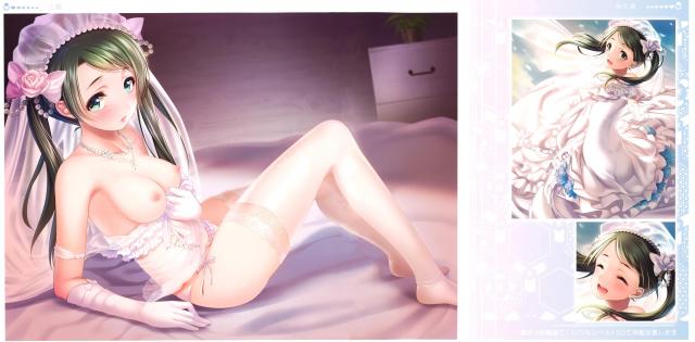 ウェディングドレス姿の美麗花嫁たち <> 003