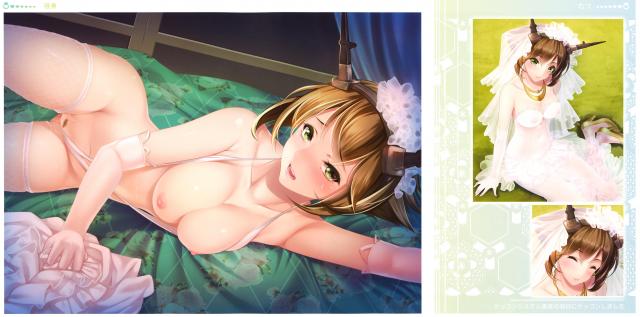 ウェディングドレス姿の美麗花嫁たち <> 006