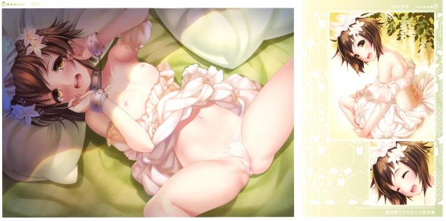 ウェディングドレス姿の美麗花嫁たち <> 007