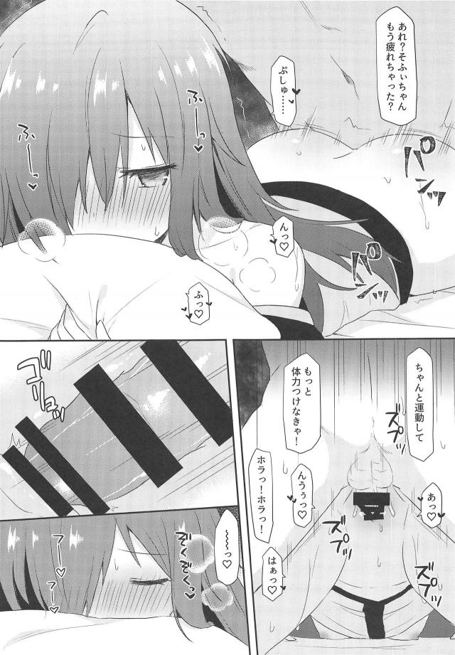 完全オフモードのそふぃちゃんを睡姦中出し <> 013