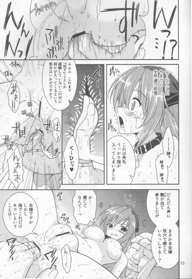 王女様の尻穴を犯し尽くす！ <> 012
