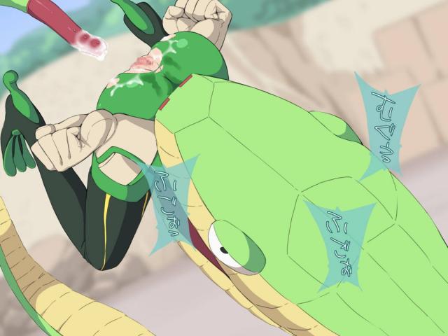 僕アカヒロインたちがモンスター達にアヘアヘ丸呑みされるCG集 <> 044