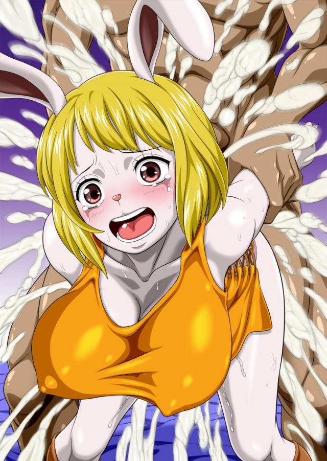 ミニスカワンピのウサ娘が乳首ポッチ <> 035