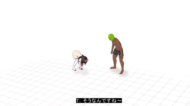 キズナアイちゃんの処女マンコにたっぷり中出しAVセックス <> 083