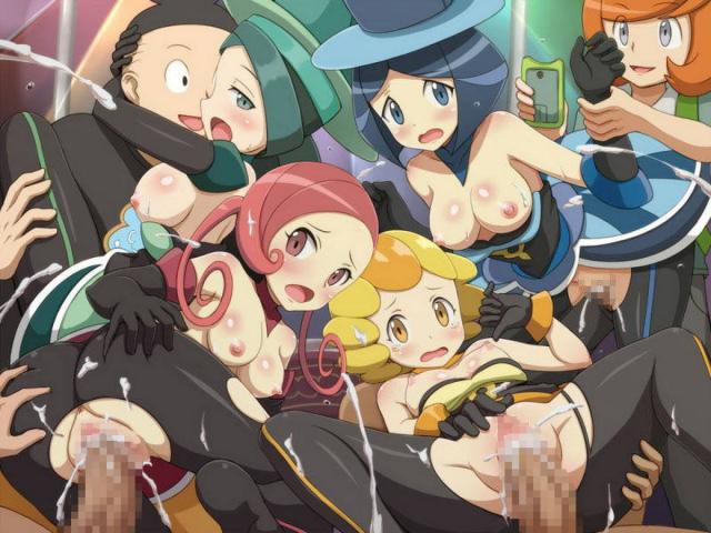 ポケヒロインたちが輪姦乱交！フルカラーイラスト集 <> 003