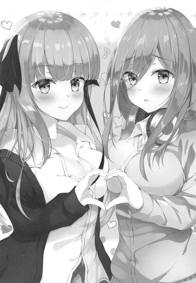 二乃に逆睡姦されてセックスしてたら三玖登場で3Pセックス <> 002