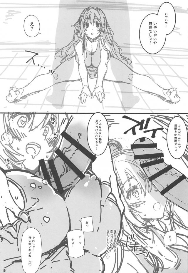 愛宕さんと毎日ダイエット！ <> 004