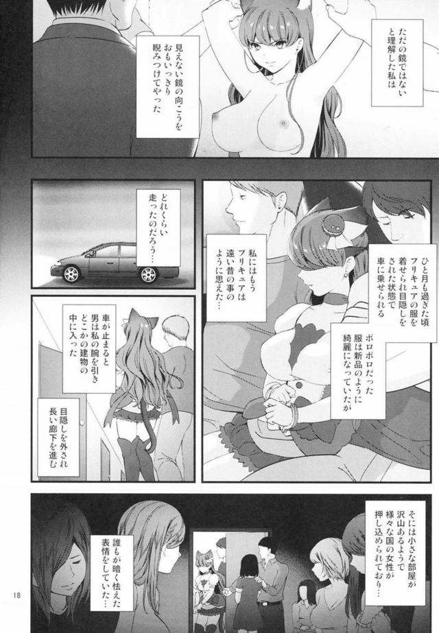 屈強な肉棒にキュアマカロンが堕ちる性奴隷本 <> 017