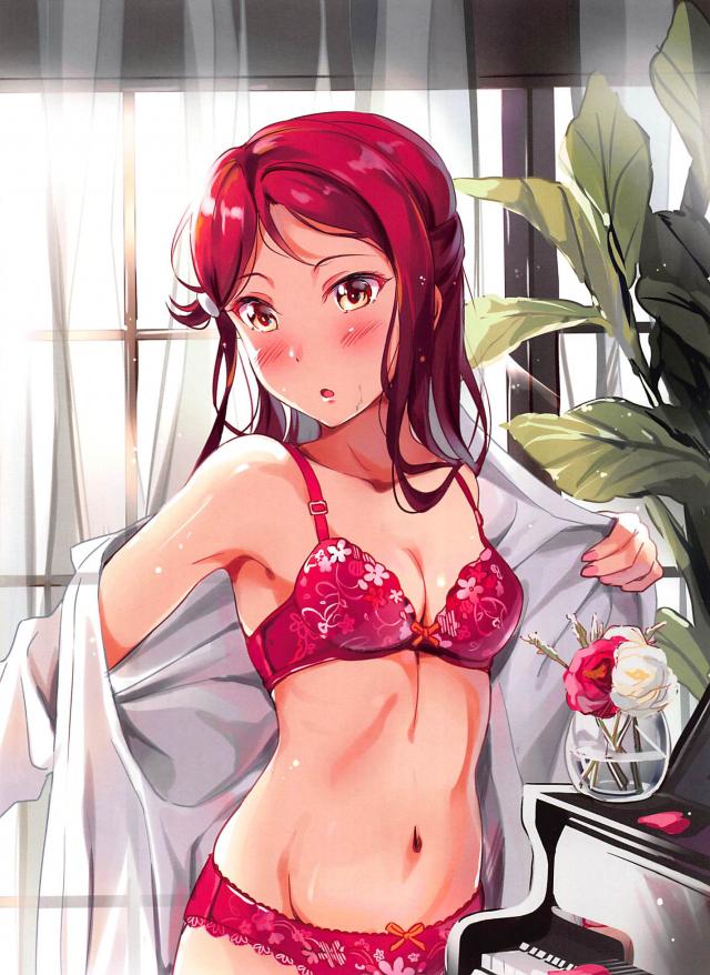 プライベート感が実にイイ！美少女アイドルたちの下着フルカラーイラスト集 <> 014