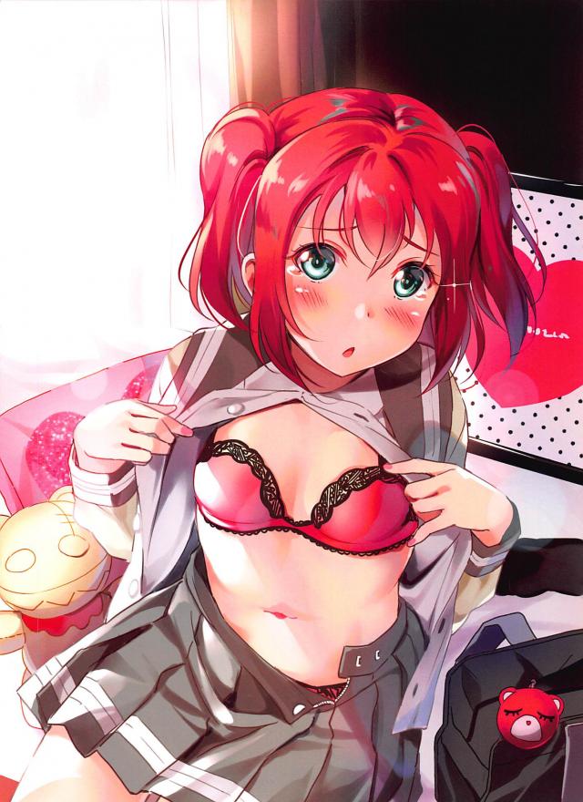 プライベート感が実にイイ！美少女アイドルたちの下着フルカラーイラスト集 <> 018