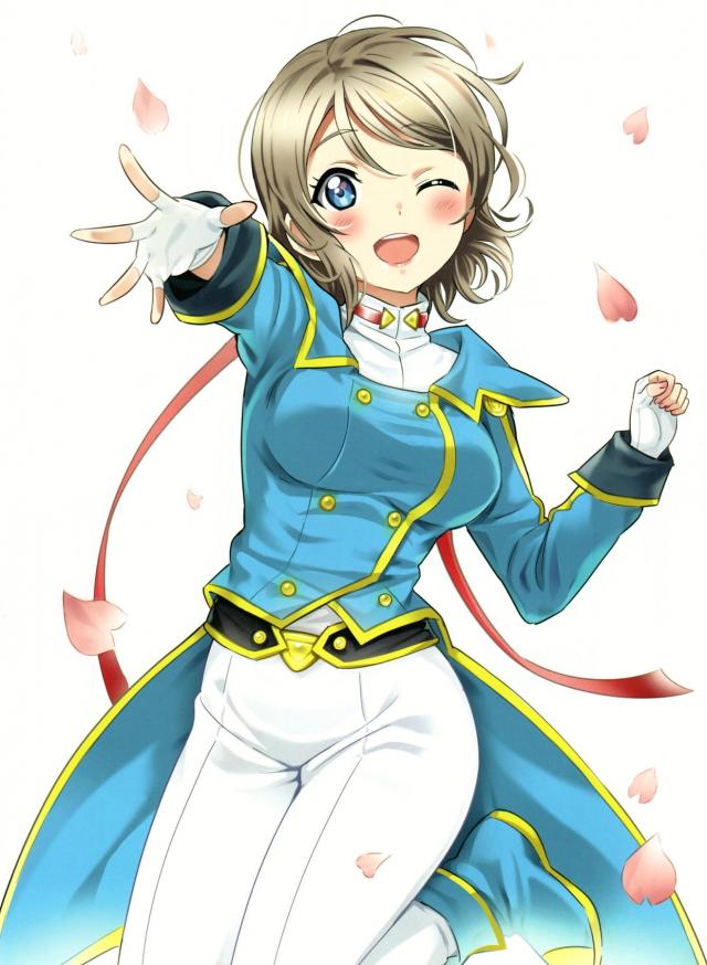 100p超え渡辺曜オンリー美麗フルカラーイラスト集 <> 012