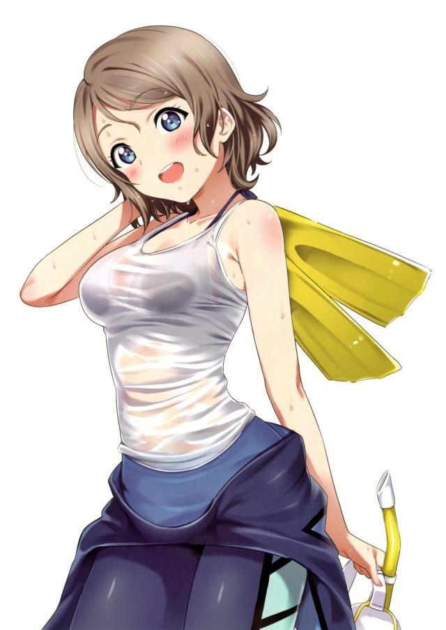 100p超え渡辺曜オンリー美麗フルカラーイラスト集 <> 112