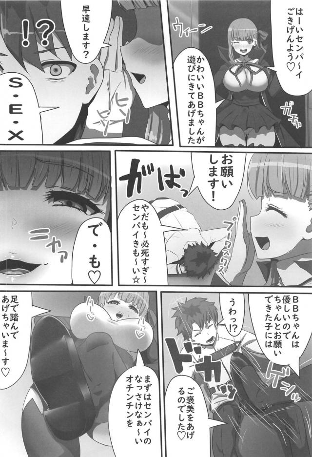 主従逆転！ぐだチンポで完全調教されるBBちゃん <> 003