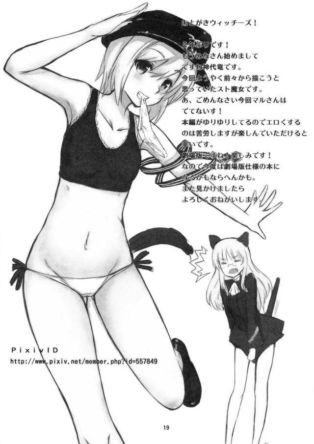 いつものようにエロいことをしてネウロイ撃退に励むウィッチ達!エイラーニャ中心 <> 020