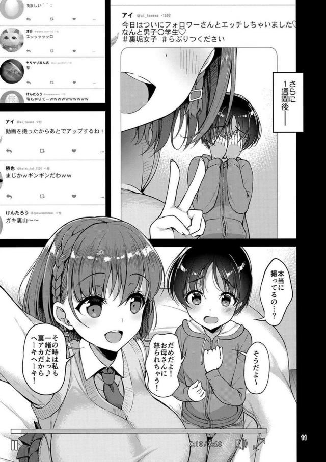 淫乱アイちゃんの凍結不可避のおねショタ本番SEX配信 <> 010
