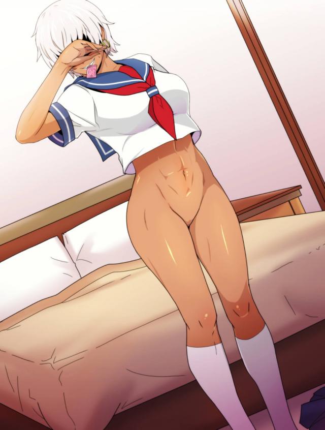 褐色留学生がミニスカセーラーでAVデビュー！汗だくドスケベセックス <> 047