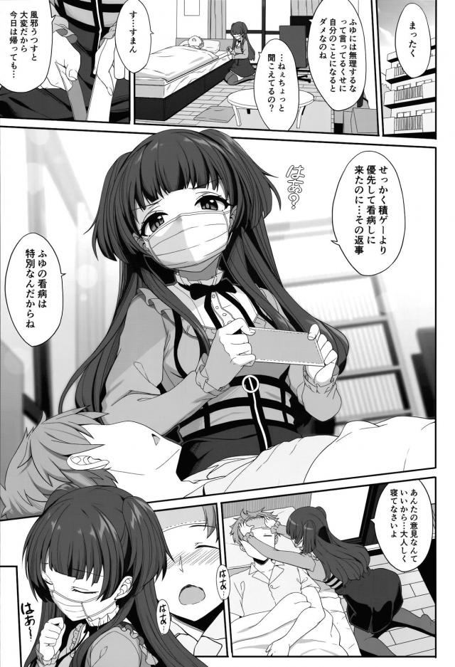 日頃の感謝の気持ちを早く伝えないと！はやくおちんちん入れないと！ヤンデレ気味ツンデレアイドルの逆睡姦 <> 003