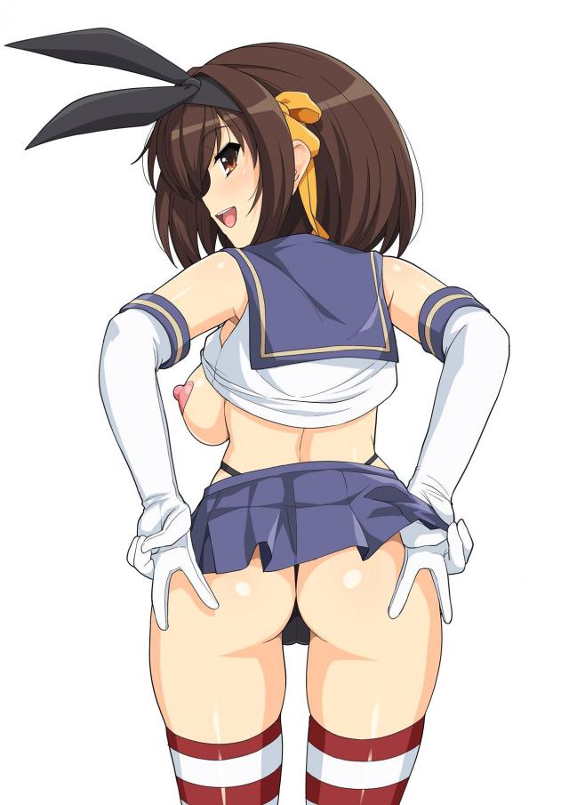 もれなくおっぱい出てる涼宮ハルヒイラスト集 <> 012